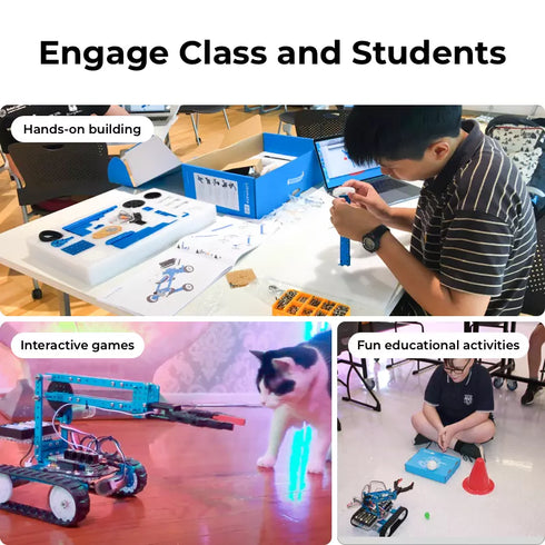 Makeblock mBot Ultimate 10-in-1 Robotics Class Pack for Schools & Groups